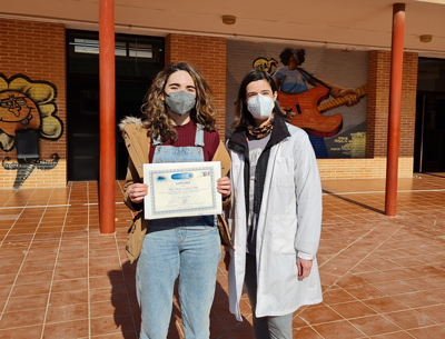 Noticia de Almera 24h: Una alumna del IES Fuente Nueva gana el concurso del Boletn Matemtico de la Universidad inspirado en La Alcazaba 