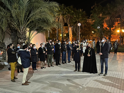 La Hermandad de Nuestra Seora del Rocio de Roquetas de Mar celebra la festividad de la Candelaria