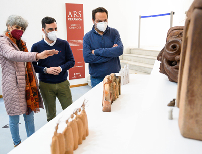 Noticia de Almera 24h: La cermica de Sophie Cuendet acerca la interpretacin al Museo de Arte ‘Espacio 2’
