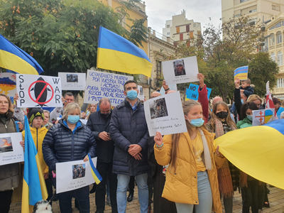 Noticia de Almera 24h: Almera se suma al clamor contra la guerra de Ucrania
