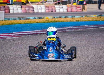 Noticia de Almera 24h: El joven piloto, Omar Romn, consigue la tercera posicin en el Campeonato de Murcia de Karting en pre-mini 