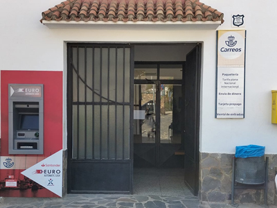 Noticia de Almería 24h: Ya está operativo el cajero automático que Correos ha instalado en su oficina rural de Gérgal