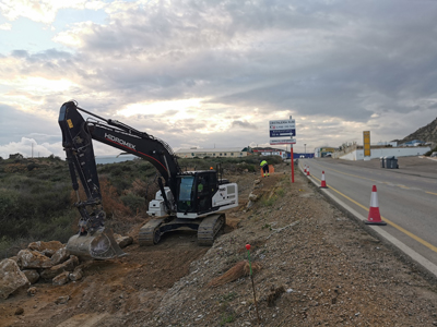 Arranca el proyecto de urbanizacin de la Carretera de Ronda de Vera con un importe de 755.500 euros