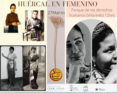 Noticia de Almera 24h: ‘Hurcal en Femenino’, visita teatralizada para dar a conocer a cuatro grandes mujeres de la historia