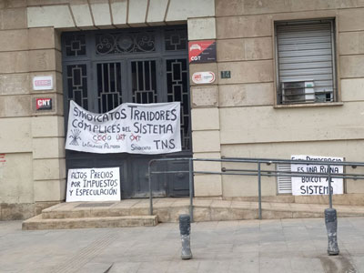 Unidas Podemos denuncia “persecucin” a organizaciones y activistas sindicales por parte de grupos de “ultraderecha”