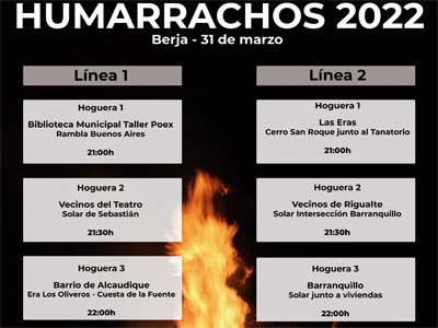 Noticia de Almera 24h: La fiesta de los Humarrachos de Berja vuelve este jueves con once hogueras