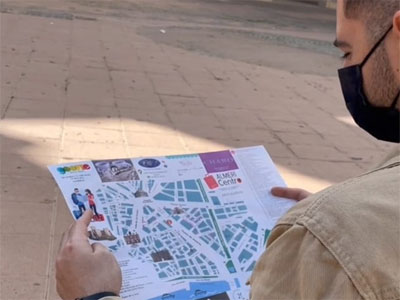 La asociacin ALMERCENTRO lanza un mapa comercial y turstico para dinamizar el centro de Almera