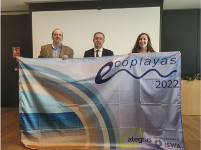 Noticia de Almería 24h: Las nueve playas de Roquetas de Mar renuevan un año más la distinción de la bandera Ecoplayas 2022