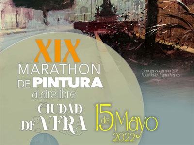 El Ayuntamiento publica las bases del XIX Maratn Nacional de Pintura al Aire Libre “Ciudad de Vera”