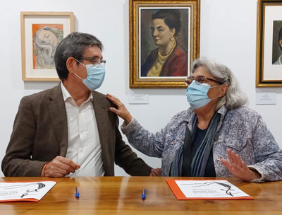Noticia de Almería 24h: El Museo de Adra recibe en préstamo seis obras del artista Jesús de Perceval