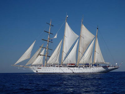 El sbado hace escala en Almera el crucero-velero ‘StarFlyer’