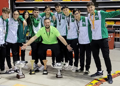 La EDM Baha de Almera brilla con la Seccin Andaluza de Balonmano y en el Crdoba Handball Cup