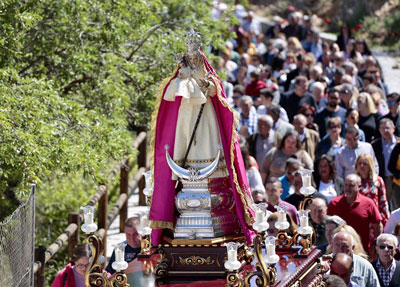Benizaln da la bienvenida el domingo a la Virgen de la Cabeza despus de tres aos 