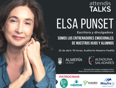 Elsa Punset, este viernes en el Auditorio Municipal Maestro Padilla