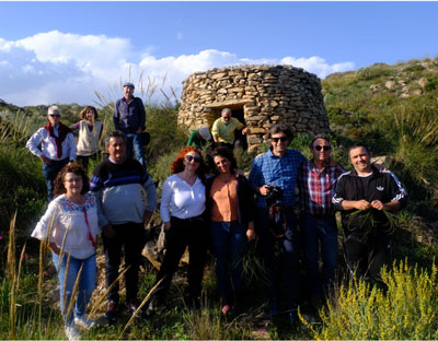 Noticia de Almera 24h: Lubrn acoge un taller de expertos en tcnicas constructivas con la piedra seca