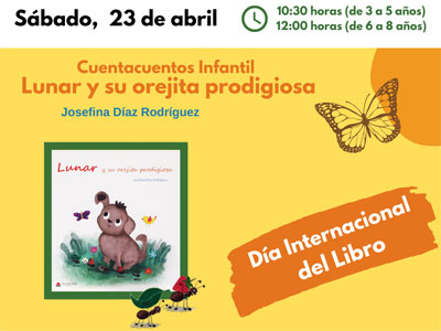 Noticia de Almera 24h: Un cuentacuentos con taller inclusivo en la Biblioteca Central para celebrar el Da Internacional del Libro