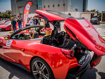 Roquetas de Mar, escaparate mundial por un da de la mtica escudera italiana en Ferrari Western Tour 