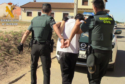 La Guardia Civil detiene in fraganti al autor de un robo en el interior de una vivienda en Cuevas del Almanzora