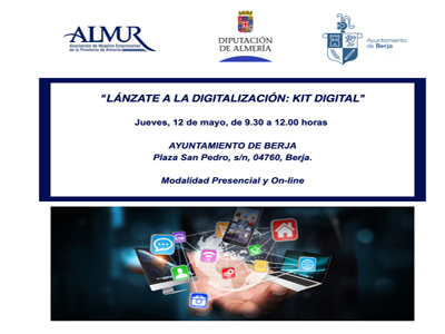 Noticia de Almería 24h: Berja programa una jornada sobre digitalización y obtención del kit digital
