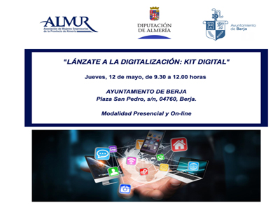 Noticia de Almera 24h: Berja programa una jornada sobre digitalizacin y obtencin del kit digital