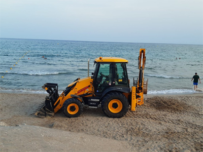 Costas inicia esta semana las obras de emergencia para la recuperacin de las playas afectadas por el temporal de principios de abril 