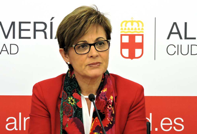 Adriana Valverde, portavoz PSOE Ayuntamiento Almería