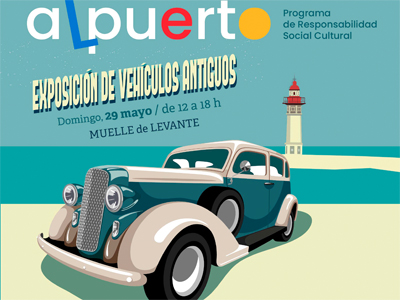 Noticia de Almería 24h: El Puerto de Almería acoge el próximo domingo una exposición de vehículos antiguos
