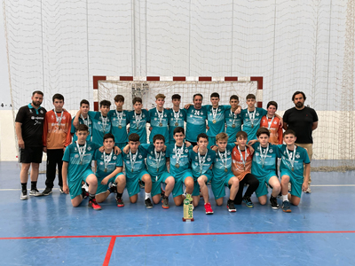 El club Urci Cajamar Almería se proclama campeón de Andalucía Infantil Masculino de balonmano