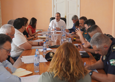 La Junta Local de Seguridad de Carboneras coordina el dispositivo de las Fiestas de San Antonio y el verano