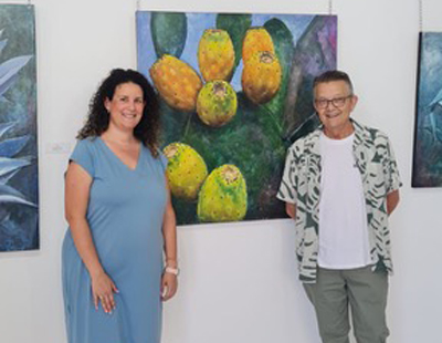 El Pintor Serafn Redondo Expone su Obra en Mojcar