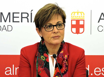 Adriana Valverde, portavoz del Grupo Socialista en el Ayuntamiento de Almería