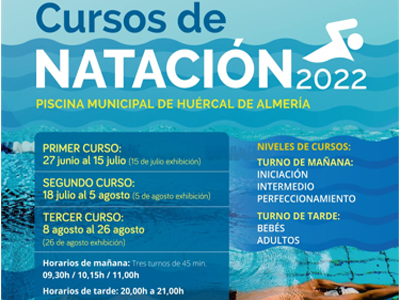Noticia de Almera 24h: Hurcal de Almera abrir su piscina del 25 de junio al 4 de septiembre y ofrecer cursos de natacin
