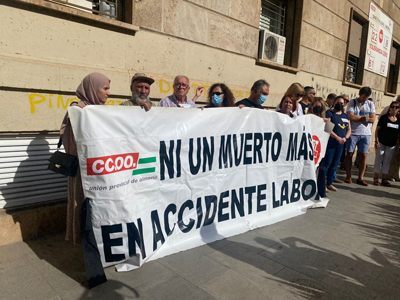 Noticia de Almería 24h: UGT y CCOO exigen medidas contundentes para acabar con la siniestralidad laboral