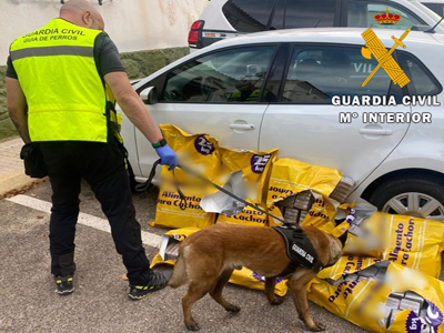 Noticia de Almería 24h: La Guardia Civil detiene a una persona que transporta más de 100 kgs. de hachís por la A7