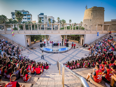 El Anfiteatro de Roquetas de Mar acoge la XXII Gala del Balonmano para clausurar la temporada deportiva 2021-2022 