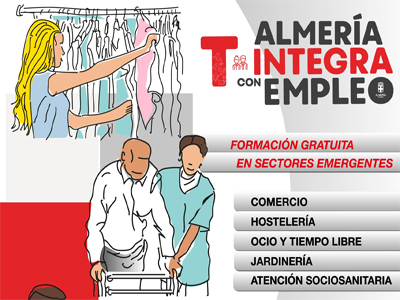 Noticia de Almería 24h: Abierto el plazo hasta el 22 de julio para inscribirse en los cursos gratuitos y becados de ‘Almería T-Integra con Empleo’