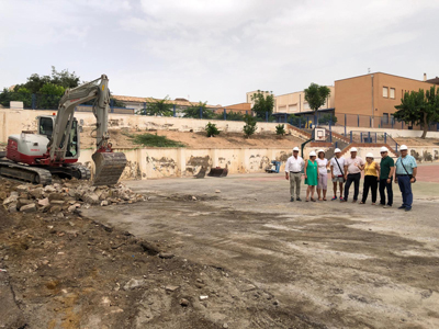 Noticia de Almera 24h: El Ayuntamiento de Hurcal-Overa inicia las obras del comedor escolar en el CEIP Virgen del Ro