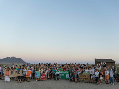Noticia de Almería 24h: Verdes Equo denuncia la desecación de las Salinas del Parque Natural Cabo de Gata