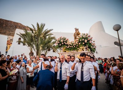 Aguadulce vivir a partir del prximo jueves cuatro das de fiestas en honor a la Virgen del Carmen