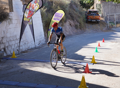 Noticia de Almería 24h: La Cronoescalada a Hirmes reúne a medio centenar de amantes del ciclismo
