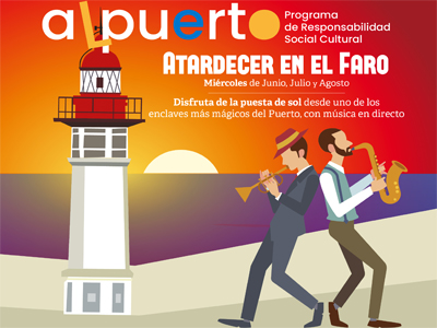 Noticia de Almera 24h: El Puerto de Almera ofrece ms plazas para ver ‘Atardecer en el Faro’ los das 20 y 27 de julio