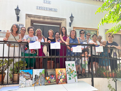Diputación entrega los diplomas del taller de pintura ‘Carmen de Burgos’ celebrado en Ohanes
