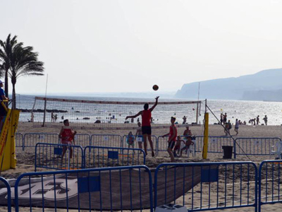 El voleibol arrancará en feria con el Torneo 3x3 en la playa del Palmeral el 19 de agosto