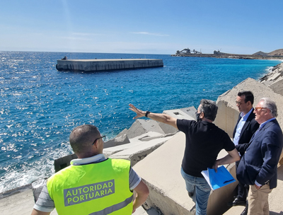 La APA unir el duque de alba del Puerto de Carboneras con el Muelle de Ribera I para acoger el atraque de embarcaciones