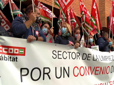 Noticia de Almería 24h: CLECE se niega a subir el salario según el convenio, según el Comité de empresa