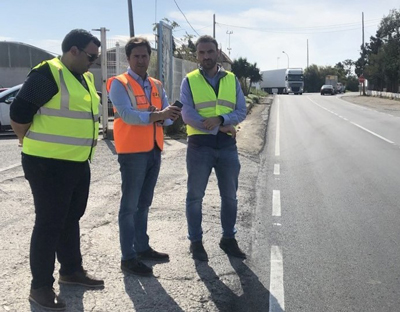El Ayuntamiento mejorará la carreteraAL-9006 desde Almerimar a San Agustín, en el tramo del cruce de La Cumbre y hasta el camino de Tierras de Almería