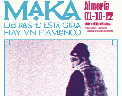 Maka llega a Almería mañana con su gira ‘Detrás de esta pinta hay un flamenco’