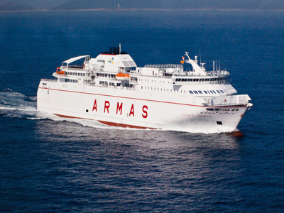 Naviera Armas Trasmediterránea enlaza Almería y Argelia con el ferry ‘Volcán de Timanfaya’