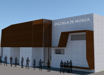 Nueva Escuela de Música de Huércal de Almería: aprobado el proyecto de ejecución