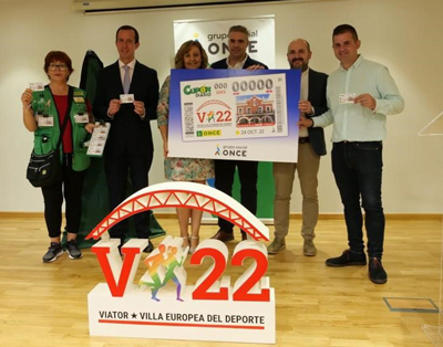 Noticia de Almera 24h: El cupn de la ONCE presume de Viator como Villa Europea del Deporte